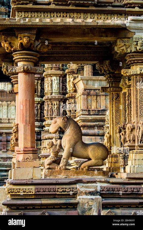 Khajuraho temples, Madhya Pradesh, India Stock Photo - Alamy