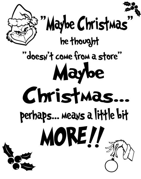 Dr Seuss Christmas Quotes Grinch