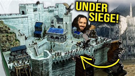 Battle of Minas Tirith! The BIGGEST Scenery project in YouTube History ...