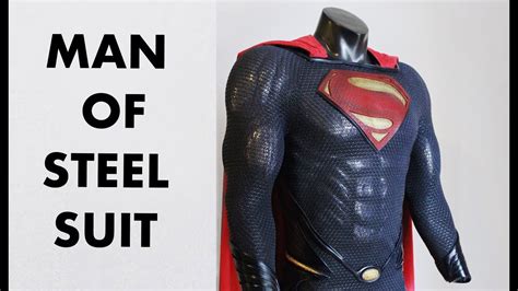 Man of Steel Suit Review - YouTube