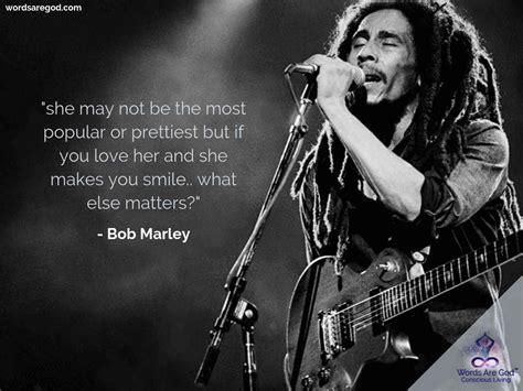 Inspirational Bob Marley Music Quotes | the quotes