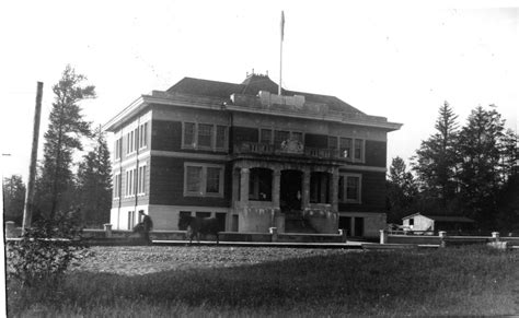 Port Coquitlam City Hall, ca. 1914 | Port Coquitlam’s F-Words: Flu, Fire, Flood and Financial Fears