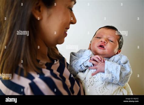 Tulip Siddiq, MP for Hampstead and Kilburn, with her newborn son ...