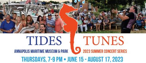 Annapolis Maritime Museum Announces 2023 Tides & Tunes Concert Series ...