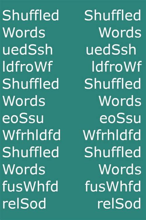 Shuffled Words | indienova GameDB 游戏库