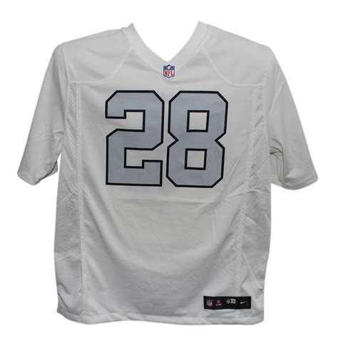 Josh Jacobs Signed Las Vegas Raiders White Nike Game XL Jersey Beckett – Denver Autographs