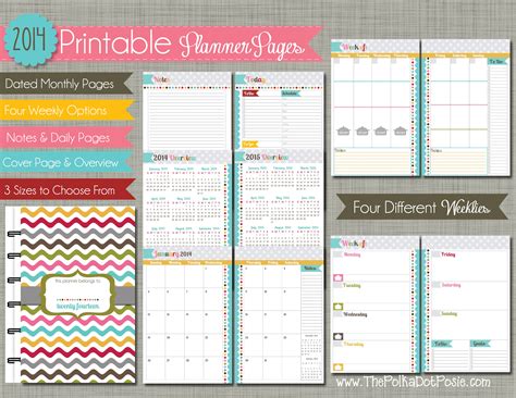 8 Best Images of Printable Mini Planner - Half Page Weekly Planner ...