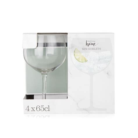 Waitrose Home signature gin goblets 4s - Waitrose UAE & Partners