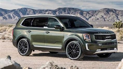 2022 Kia Telluride Facelift SUV Debuts - Gets More Standard Features