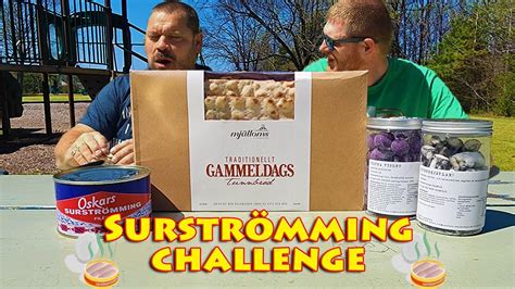 Surströmming Stinky Fish Challenge and the World's saltiest licorice ...