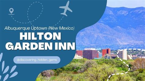 Hilton Garden Inn Albuquerque Uptown Room Tour - YouTube