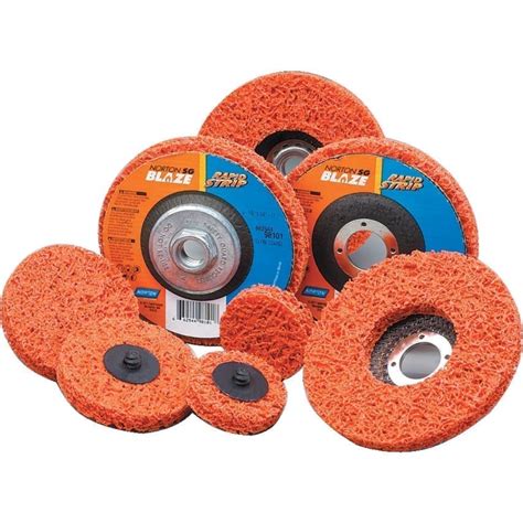 Norton Blaze Rapid Strip Angle Grinder Discs | Refinish Systems Ltd