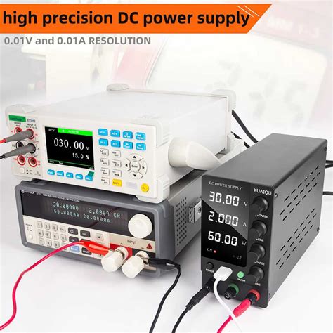 KUAIQU Adjustable DC Power Supply 30V 10A - SPS-C3010 - Black ...