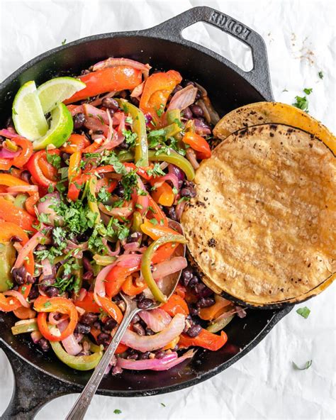 Vegetable Fajita Tacos [Vegan Fajitas] - Food Sharing Vegan