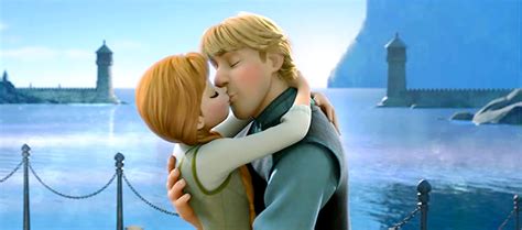 Anna and Kristoff kiss - Anna and Kristoff Photo (37259759) - Fanpop