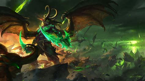 ArtStation - Illidan Stormrage