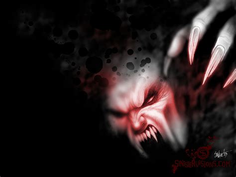 Vampire Fangs Wallpaper