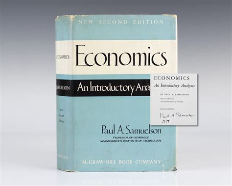 Economics: An Introductory Analysis. - Raptis Rare Books | Fine Rare and Antiquarian First ...