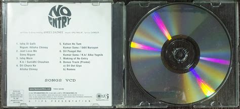 No Entry (2005) Anu Malik Pre-Owned Tips Video CD