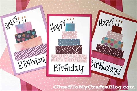 Paper Scrap Birthday Cards