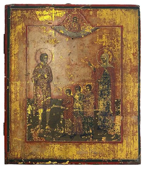 Unknown - Icon of the Russian Orthodox Church at 1stDibs