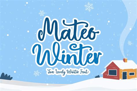 26+ Best Winter Fonts for Snowy Designs