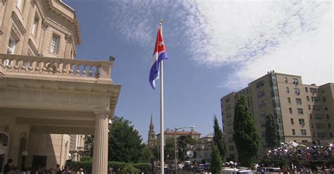 Cuban embassy opens in Washington, DC - CBS News