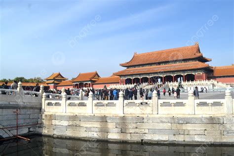 Ancient Architecture Of The Imperial Capital Of The Forbidden City In ...