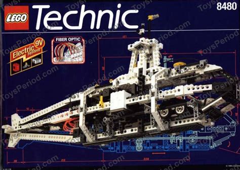 LEGO 8480 Space Shuttle Instructions and Parts List