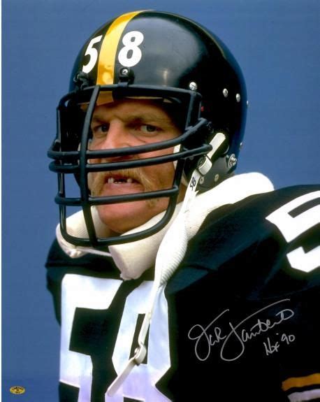 Jack Lambert Pittsburgh Steelers Autographed 16'' x 20'' Missing Teeth ...