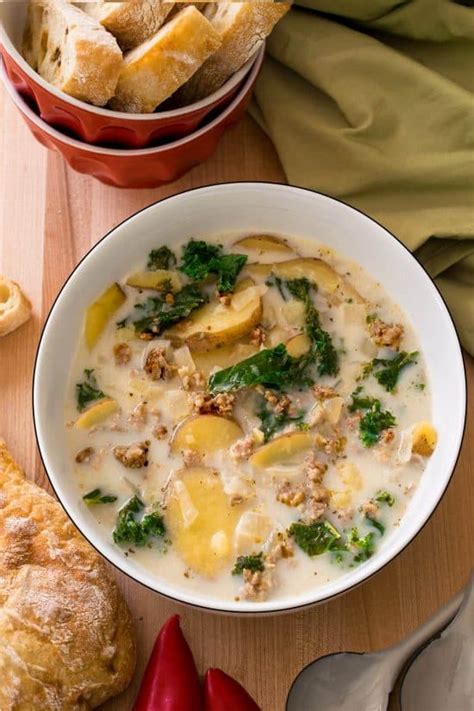 Italian Sausage Kale Soup Recipe | Craving Some Creativity