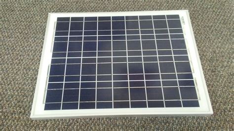Solar panel battery charger kit