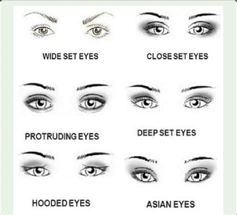 Different Types Of Eye Shapes