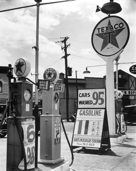 Instant Download Vintage Image 1936 Texaco Gas Station Pumps | Etsy ...