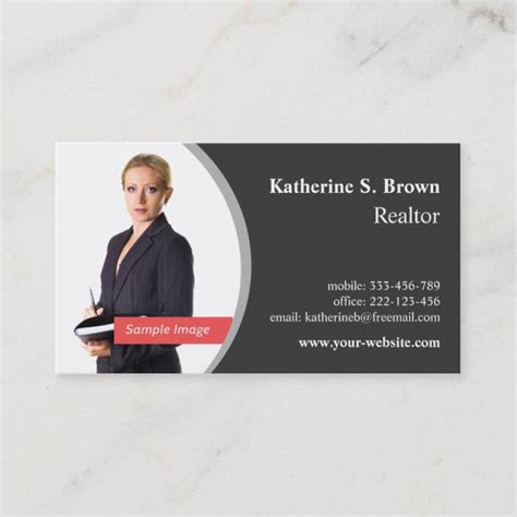 Real Estate Business Card Templates | BizCardStudio