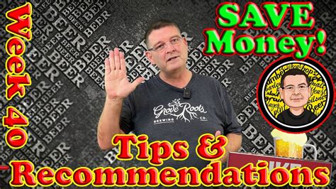 10 Beer Brewing Tips, Recommendations, and Hacks - Week 40 - YouTube