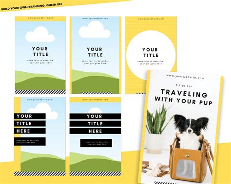 Pinterest Templates for Canva - Etsy