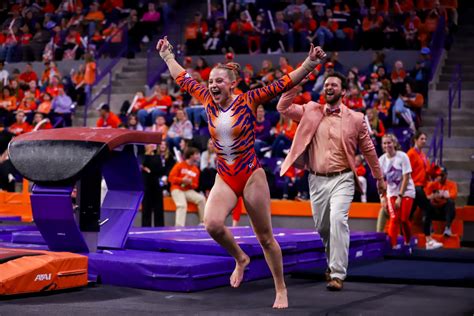 Gallery: Clemson Gymnastics Wins Inaugural Meet - The Tiger