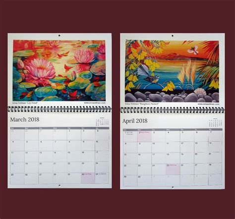 2018 Art Calendar | Felt