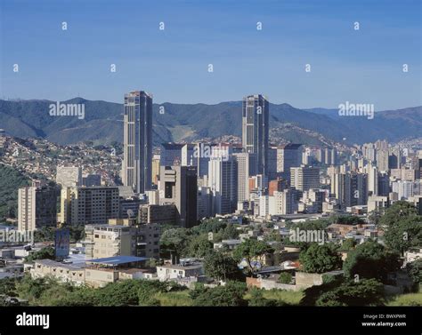 Venezuela South America Caracas overview skyline hill Andes Stock Photo: 33165491 - Alamy