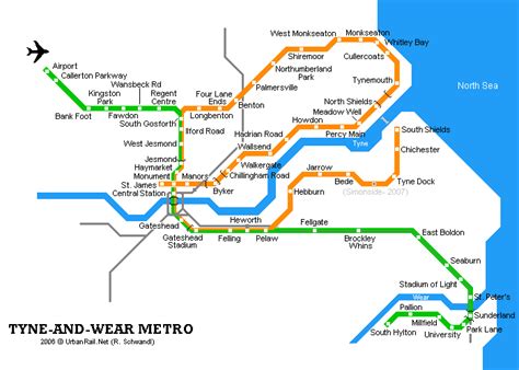 Newcastle Light Rail Map