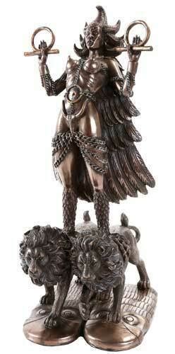 ISHTAR STATUE - 12" - ASTARTE INANNA ASHTORETH MOTHER GODDESS - LOVE SEX WAR | eBay