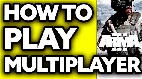 How To Play Arma 3 Multiplayer (2024) - YouTube