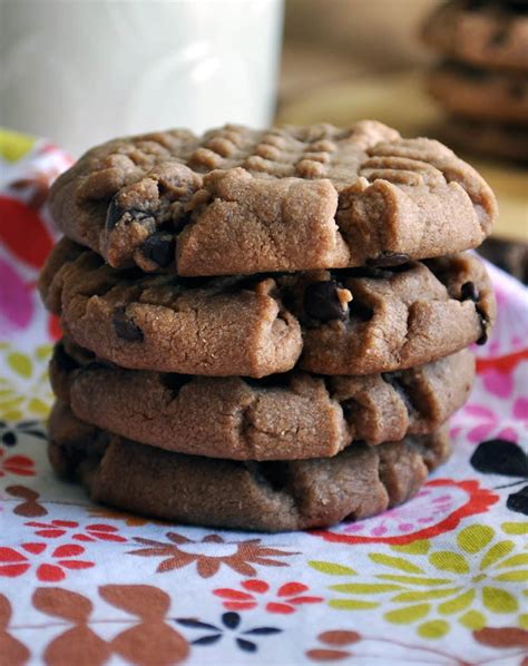 Chocolate Peanut Butter Cookies - Of Batter and Dough