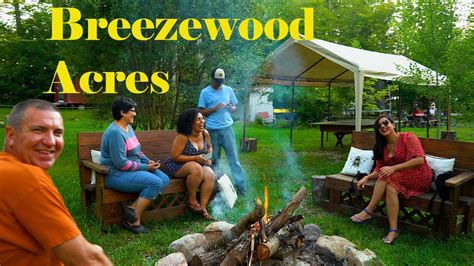 Breezewood Acres Camping Community in the Pocono Mountains - YouTube