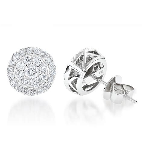 Diamond Earring 1.50ct in 14K Gold - Diamond Earrings - Diamond Jewelry