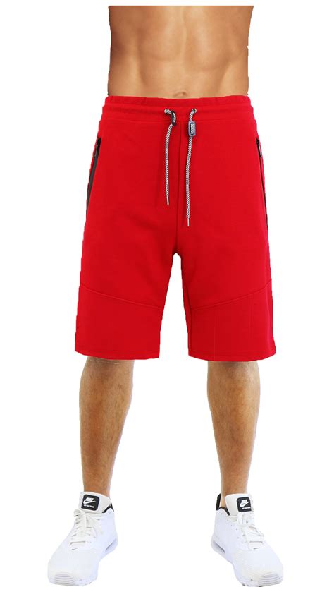 mens shorts with zipper pockets