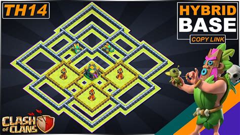 BEST TH14 Base 2021!! COPY LINK | Town Hall 14 (TH14) HYBRID/TROPHY ...