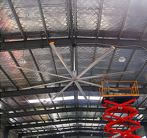 Aluminum Large Ceiling Fans 24 ft / 20 ft Big Size Low Power Consumption Ceiling Fan