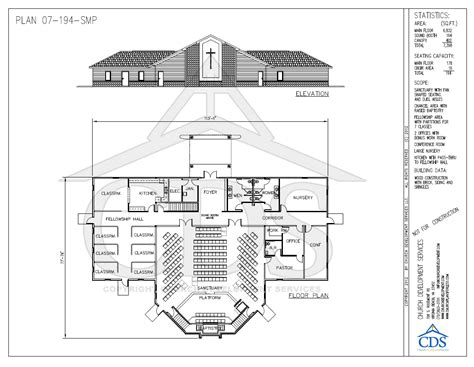 Church Floor Plans | Church Development: Church Construction, Floor Plan, & Design Build.